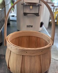 Round Wooden Basket