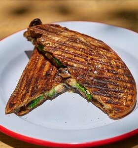 Mushroom & Brie Grilled Cheese