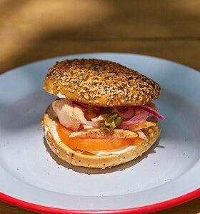 Smoked Salmon Bagel