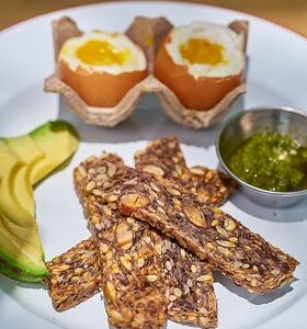 Local Egg Soldier Breakfast