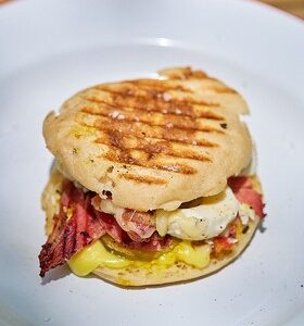 Breakfast Cubano Egg Muffin