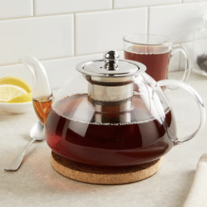 40.5 oz (1200ml) Infuser Glass Teapot